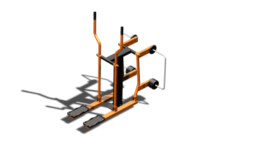 Силовой уличный тренажер  "Лыжи"  УТ406 в Чите